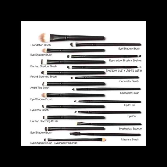 New 20pcs Makeup Brushes Set - Picture 3 of 3